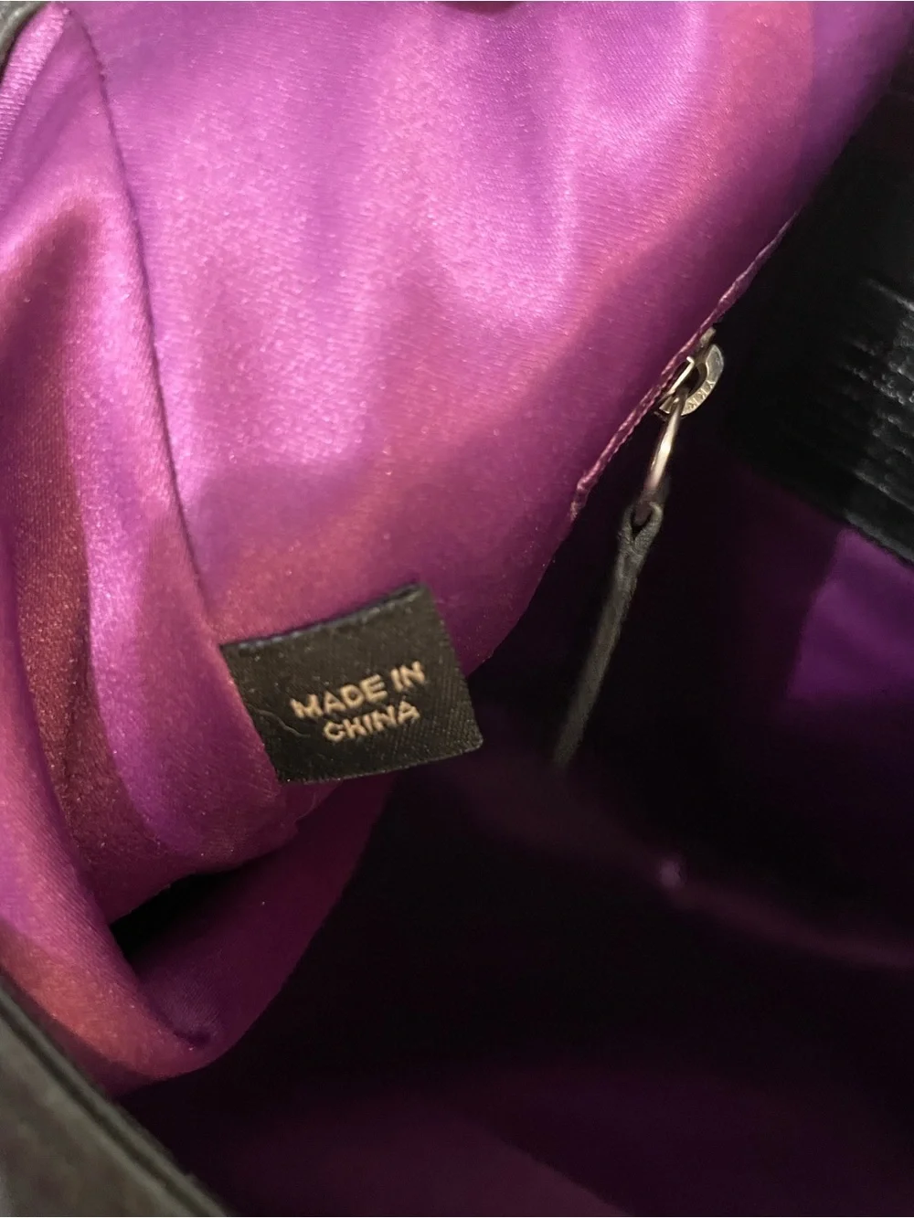 Vintage COACH Madison Maggie Black Leather Hobo Bag 3 Compartment